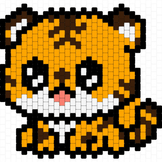 lil baby tiger!!! - orange