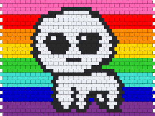 Gilbert Baker Pride Flag Autism Creature - 