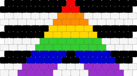 Ally Pride Flag - white,purple,green