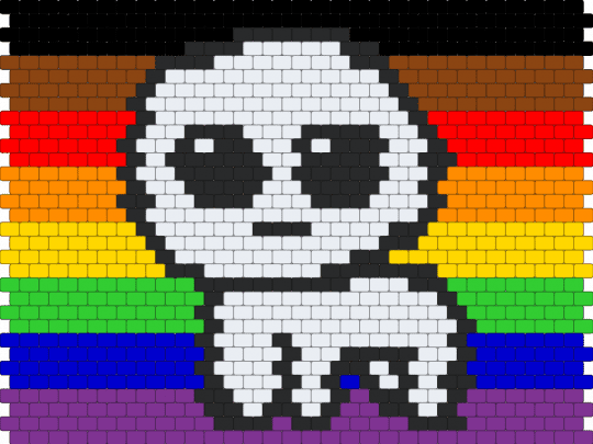 Philadelphia Pride Flag Autism Creature - red,pink,pride,lgbtq,rainbow,colorful