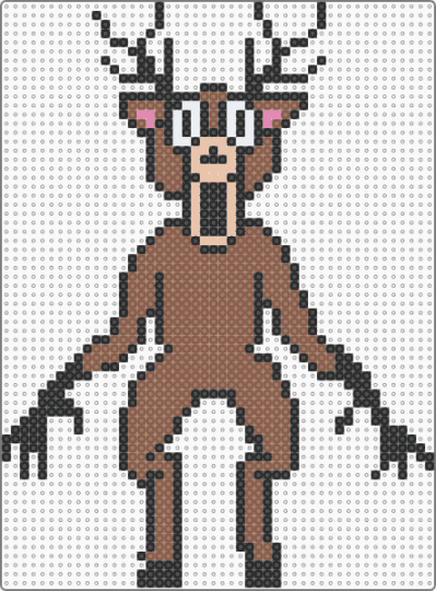 99 Nights In The Forrest Deer - black,tan,requested,roblox,99 nights in the forrest,idk rly