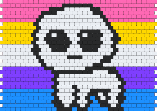 Bigender Pride Flag Autism Creature - pride,autism,creature,queer