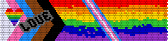 Pride Corset ( I tried) - purple,yellow,red,colorful