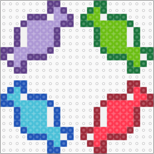Candy Design - green, red