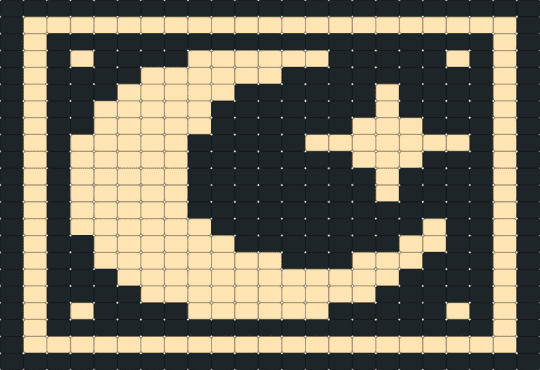 night - beige, black