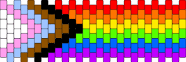 Progress Flag - progress,pride,rainbow,flag,cuff,colorful