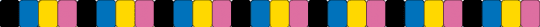 pansexual single - blue, pink, yellow