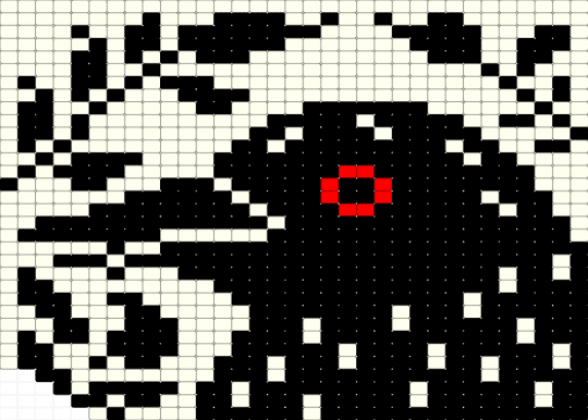 crow - white