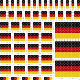 EURO2024 Germany Tischdeko - germany,flag,country,europe,black,red,yellow