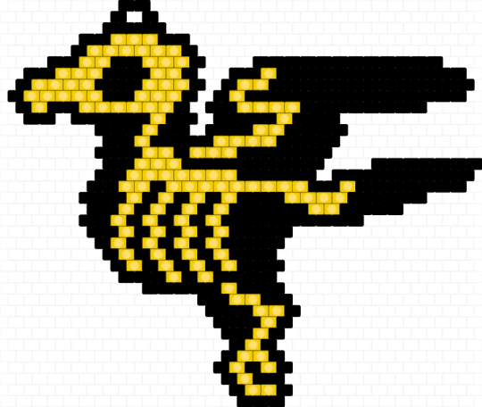 golden bird skeleton - black,yellow,gold,earring