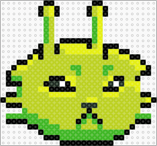 Glorp Alien Cat - green