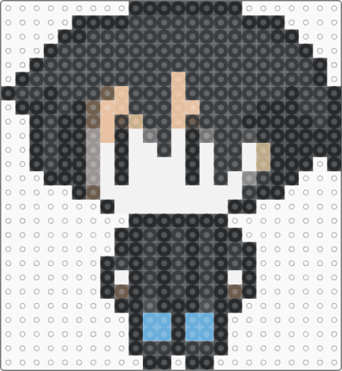Haru ZENO remake - black,white,beige,gray,colorful