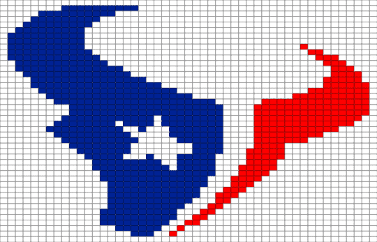 Texans - purple, red, white