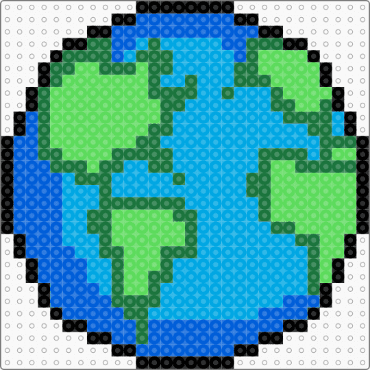 Earth - light blue