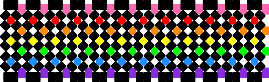 black rainbow gradient (rotator base) - black,light blue,yellow,red,colorful,rainbow,easy,repeating