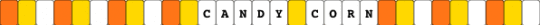 Candy corn single - 