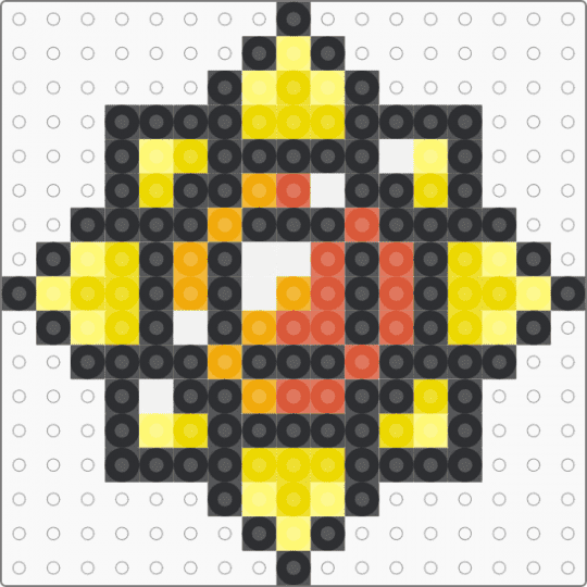 Kanto Thunder Badge - black, gaming, gym badge, kanto, pokemon, yellow