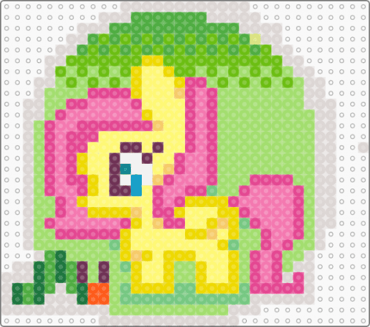 Fluttershy and caterpillar - 