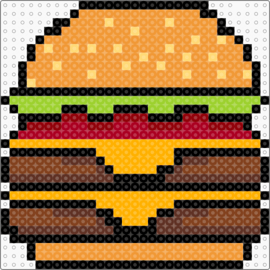 Double cheese burger - brown, burger, cheese, cheeseburger, chezborgor, double cheeseburger, food, numnums, orange
