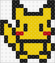 Mini Pikachu - pikachu,pokemon,character,gaming,simple,cute,yellow,black