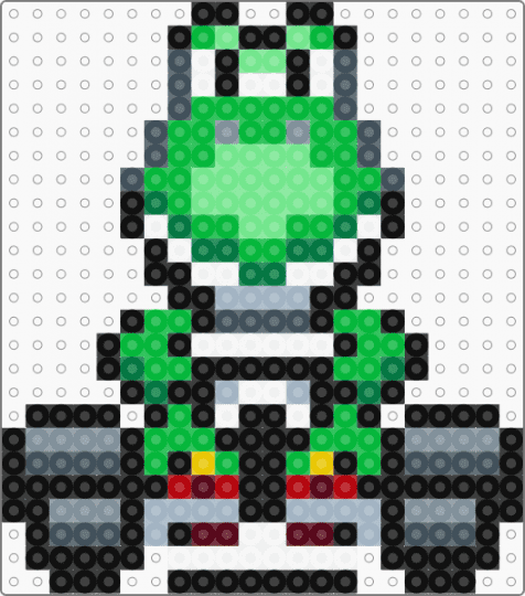 Super Mario Kart - Yoshi - black,purple,green,teal,super mario kart,yoshi,mario kart,kart,mario