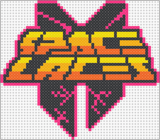 ExcisionXspacelaces v2 - orange, pink