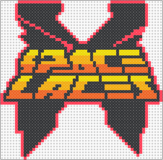 ExcisionXspacelaces - black, orange, red