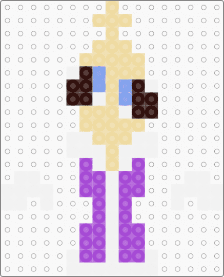 KINGER DA GREAT - beige, purple
