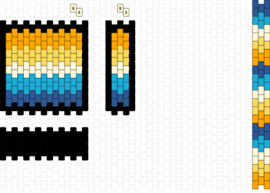 Aroace bag panel!!!! - aroace, bag, light blue, orange, panel, pride, yellow