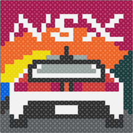 NSX - nsx,honda,car,text,sunset,vehicle,white,red,orange