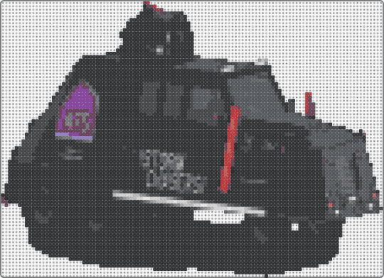 TIV 2 - black, gray, pink, purple