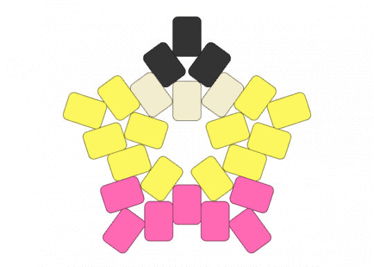 Pencil star - bfb, bfdi, bfdia, idfb, pencil bfdi, pink, tpot, yellow
