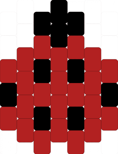 LADYBUG - black, red