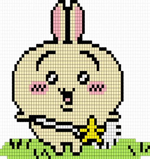 Usagi wit da pouch - bunny, chiikawa, chiikawak, rabbit, usagi, yellow