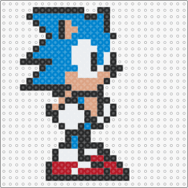 sonic - sonic the hedgehog,sega,blue,speedster,retro,gaming,dynamic,fun,classic,video game character