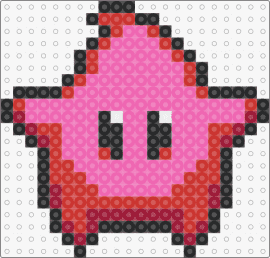 Lumalee colourfriendly - lumalee,nintendo,mario,character,whimsical,playful,gaming,cheerful,pink,red