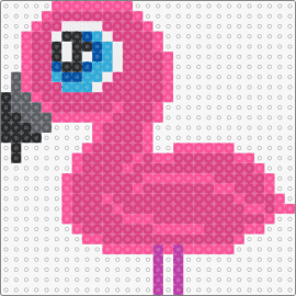 Flamingo - flamingo,bird,cute,kawaii,vibrant,animal,pink