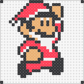 Mario Santa - mario,santa,nintendo,video game,character,christmas,costume,red,tan,white