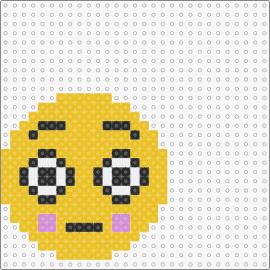 Smiley 1 - emoji,blush,classic,expression,recognizable,emotion,touch,yellow