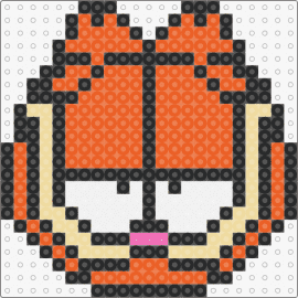 Garfield - garfield,comic,cat,character,smile,eyes,orange