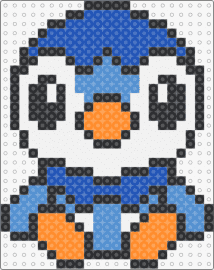 Penguin - penguin,bird,animal,bird,cute,character,blue,white,orange