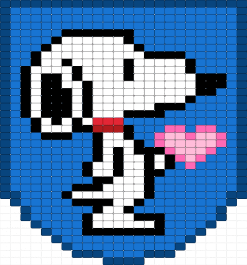 Snoopy - blue