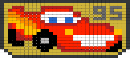 Cars - red, yellow