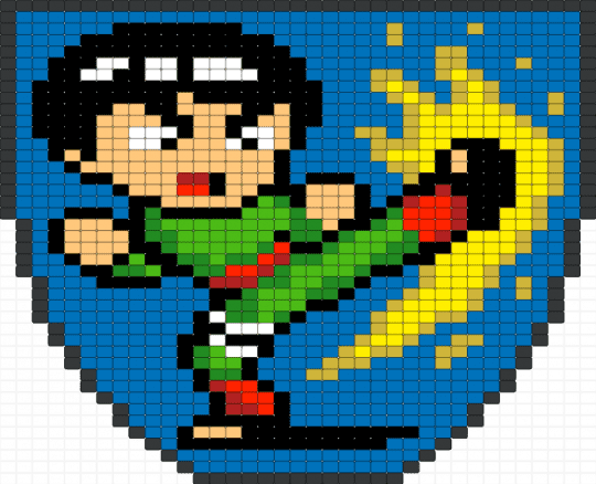 Rock Lee - blue