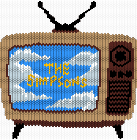 The Simpsons - animation, beige, brown, cotdoldschoolcartoons, light blue, old tech, old timey, simpsons