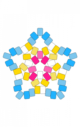 Pancurious star >:3 - lgbtq, lgbtqia, pancurious, pancurious pride, panromantic, pansexual, pride, pride flag