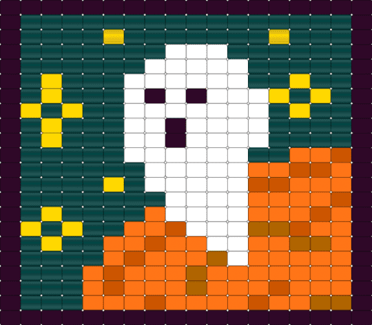 Ghost - black, orange