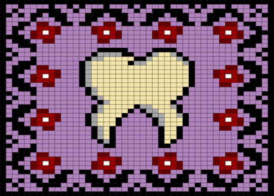tooth - pink