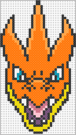 Mega charzard Y - orange