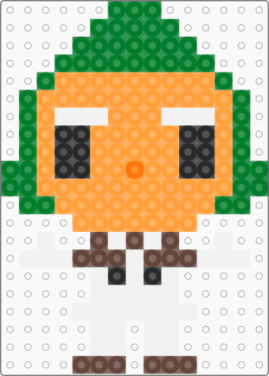 Oompa Loompa - 1970s, cotdcircuses, fictional character, green, movie, orange, willy wonka